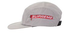 Load image into Gallery viewer, Supreme Side Zip Camp Cap (SS26) "Grey"
