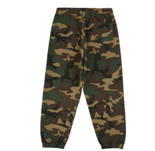 Load image into Gallery viewer, Supreme Satin Applique Sweatpant (SS26) "Woodland Camo"
