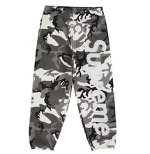 Load image into Gallery viewer, Supreme Satin Applique Sweatpant (SS26) "Snow Camo"

