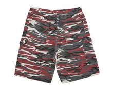 Load image into Gallery viewer, Supreme Double Knee Painter Sweatshort "Red Tiger Camo"

