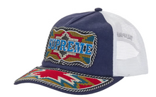 Load image into Gallery viewer, Supreme Western Embroidered Mesh Back 5-Panel "Navy"
