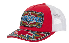 Load image into Gallery viewer, Supreme Western Embroidered Mesh Back 5-Panel "Red"

