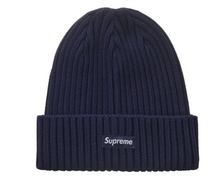 Load image into Gallery viewer, Supreme Overdyed Beanie (SS26) "Navy"
