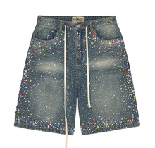 Load image into Gallery viewer, Vale Forever Rainstorm V2 Jorts "Blue"
