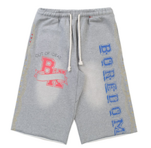Load image into Gallery viewer, Boredom Kills Collegiate Shorts "Grey"
