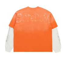 Load image into Gallery viewer, Boredom Kills Purpose Double Tee "Orange"
