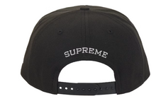 Load image into Gallery viewer, Supreme Gothic Outline Adjustable New Era 59Fifty Fitted Cap "Black"

