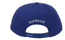 Load image into Gallery viewer, Supreme Gothic Outline Adjustable New Era 59Fifty Fitted Cap "Royal"
