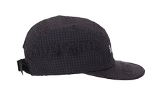Load image into Gallery viewer, Supreme Monogram Gingham Camp Cap "Black"
