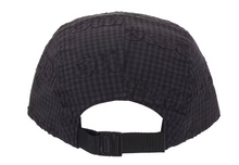 Load image into Gallery viewer, Supreme Monogram Gingham Camp Cap "Black"
