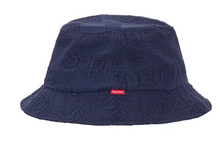 Load image into Gallery viewer, Supreme Monogram Gingham Crusher "Navy"
