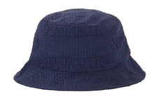 Load image into Gallery viewer, Supreme Monogram Gingham Crusher "Navy"
