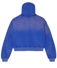 Load image into Gallery viewer, Vale Forever Classico Zip Up Hoodie "Sapphire Blue"
