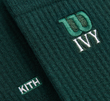 Load image into Gallery viewer, Kith Ivy for Wilson Performance Crew Socks "Green"

