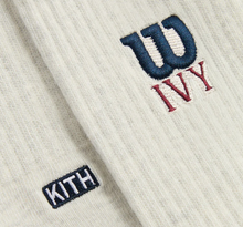 Load image into Gallery viewer, Kith Ivy for Wilson Logo Crew Socks "Gray"

