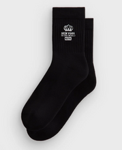 Load image into Gallery viewer, Kith Insignia Cotton Mid Crew Socks "Black"
