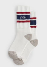 Load image into Gallery viewer, Kith Striped Chunky Crew Sock "Nocturnal"
