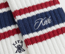 Load image into Gallery viewer, Kith Striped Chunky Crew Sock "Nocturnal"
