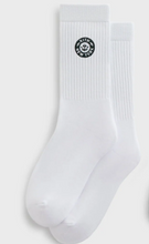 Load image into Gallery viewer, Kith Rose Script Sock "White"
