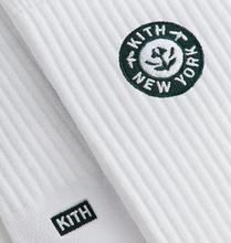 Load image into Gallery viewer, Kith Rose Script Sock "White"
