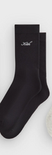Load image into Gallery viewer, Kith Script Sock "Black"

