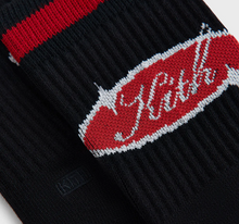 Load image into Gallery viewer, Kith Striped Mid Sock "Black"
