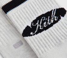 Load image into Gallery viewer, Kith Striped Mid Sock "Grey"
