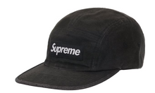 Load image into Gallery viewer, Supreme Canvas Camp Cap "Black"
