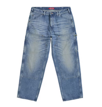 Load image into Gallery viewer, Supreme Worn Double Knee Painter Pant "Denim"

