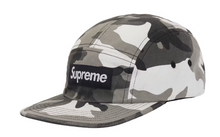 Load image into Gallery viewer, Supreme Washed Chino Twill Camp Cap (SS26) "Snow Camo"
