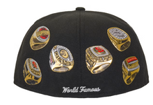 Load image into Gallery viewer, Supreme Rings Box Logo New Era 59Fifty Fitted Hat "Black"
