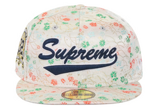 Load image into Gallery viewer, Supreme Floral Jacquard New Era 59Fifty Fitted Hat "White"
