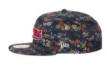 Load image into Gallery viewer, Supreme Floral Jacquard New Era 59Fifty Fitted Hat "Navy"
