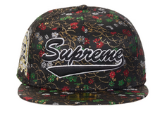 Load image into Gallery viewer, Supreme Floral Jacquard New Era 59Fifty Fitted Hat "Black"
