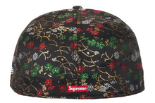 Load image into Gallery viewer, Supreme Floral Jacquard New Era 59Fifty Fitted Hat "Black"
