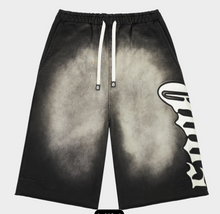 Load image into Gallery viewer, Godspeed OG Logo 3/4 Shorts "Black Wash"
