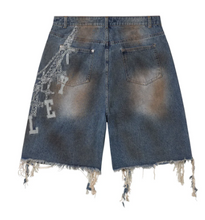 Load image into Gallery viewer, Vale Forever Chain Jorts "Blue"
