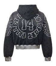 Load image into Gallery viewer, Vale Forever Anthem Zip Up Hoodie "Black"
