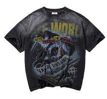 Load image into Gallery viewer, Vale Forever Newspaper Tee "Black"
