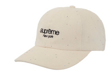 Load image into Gallery viewer, Supreme Sequin Denim Classic Logo 6-Panel "Natural"
