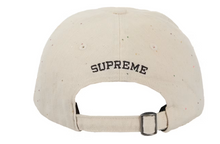 Load image into Gallery viewer, Supreme Sequin Denim Classic Logo 6-Panel "Natural"
