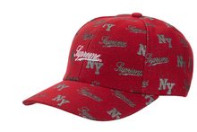 Load image into Gallery viewer, Supreme Monogram 6-Panel "Red"
