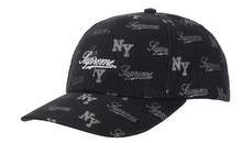 Load image into Gallery viewer, Supreme Monogram 6-Panel "Black"

