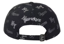Load image into Gallery viewer, Supreme Monogram 6-Panel "Black"
