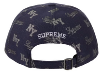 Load image into Gallery viewer, Supreme Monogram 6-Panel "Navy"
