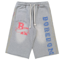 Load image into Gallery viewer, Boredom Kills Collegiate Shorts "Grey"
