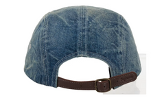 Load image into Gallery viewer, Supreme Washed Chino Twill Camp Cap (FW26) "Blue Denim"
