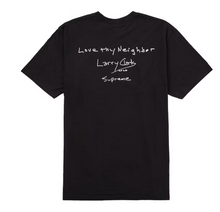 Load image into Gallery viewer, Supreme Larry Clark Neighbor Tee "Black"
