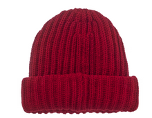 Load image into Gallery viewer, Supreme Classic Logo Chunky Ribbed Beanie (FW26) "Red"
