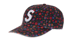 Load image into Gallery viewer, Supreme Washed Canvas S Logo 6-Panel Hat (FW26) "Floral Multicolor"
